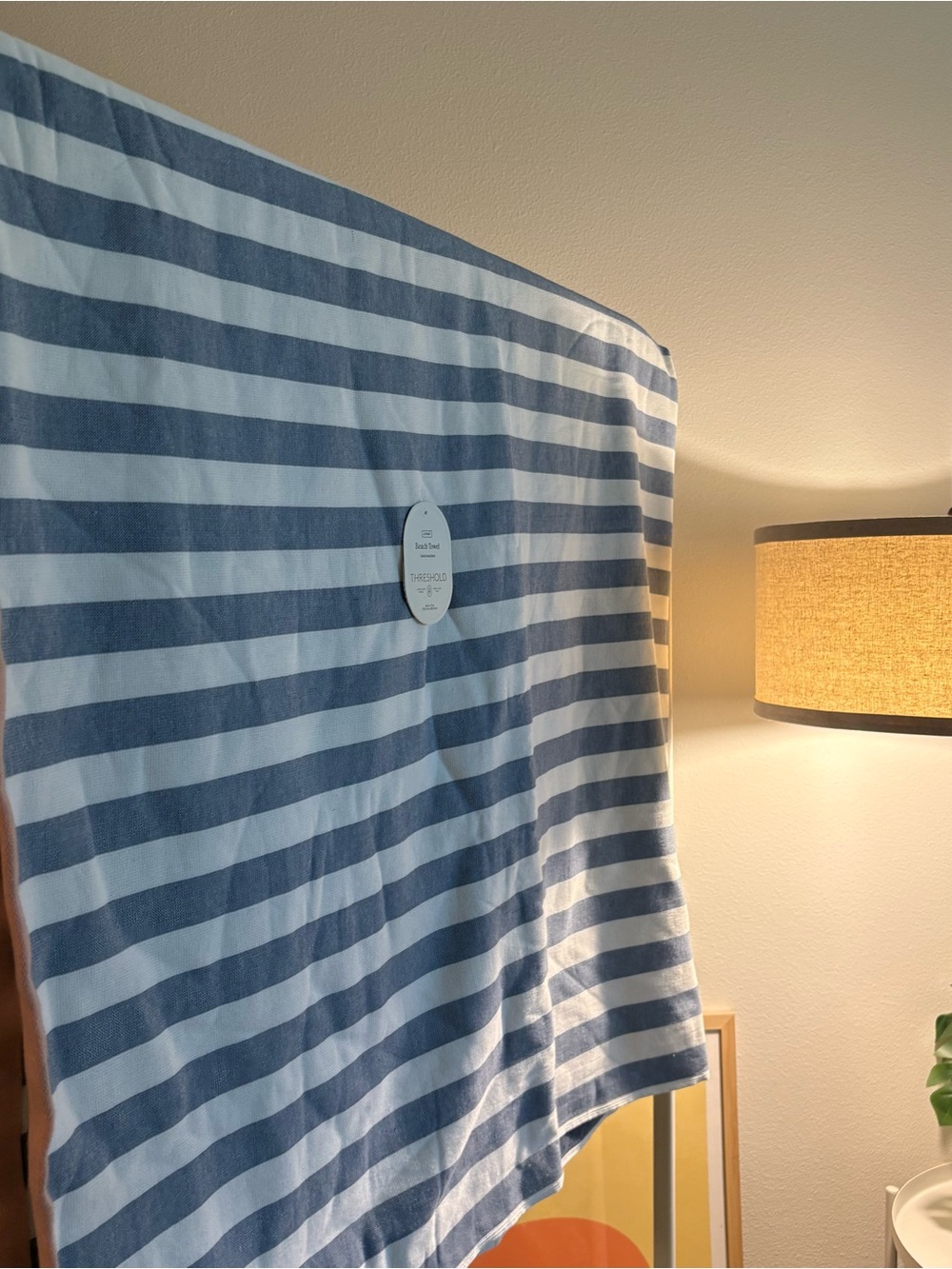 Moving Sale⏱️Blue Cabana Oversized Jumbo Towel 60” x 72” - Picture 5 of 5